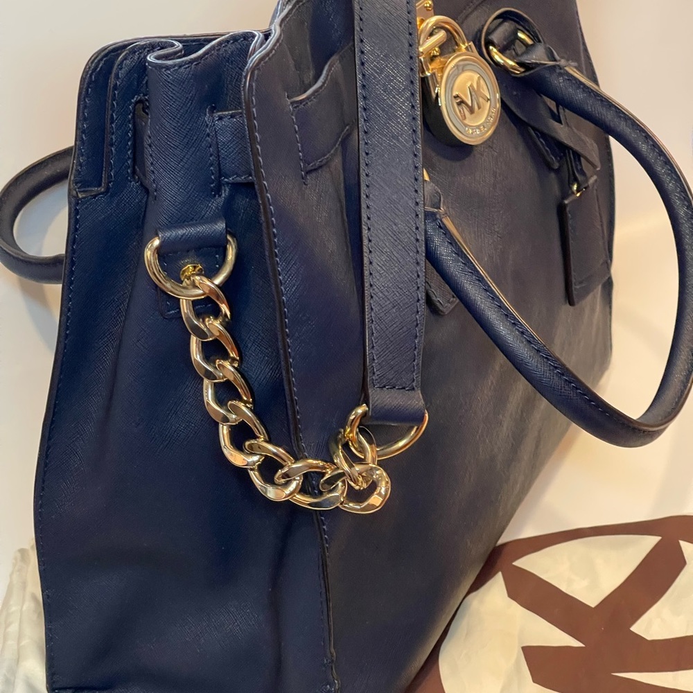 MICHAEL KORS HAMILTON BAG & WALLET SET - Picture 4 of 14